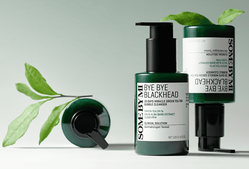Some By Mi Bye Bye Blackhead 30 Days Miracle Green Tea Tox Bubble Cleanser