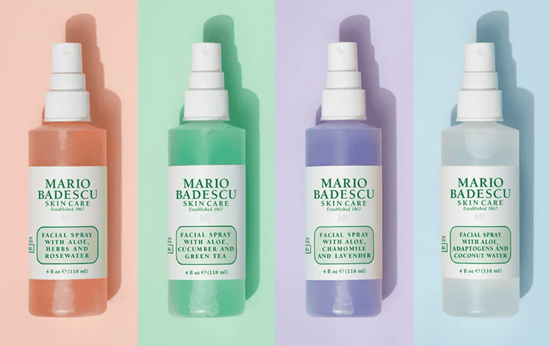 Xịt khoáng Mario Badescu Facial Spray (Aloe, Herbs and Rosewater) (Mỹ)