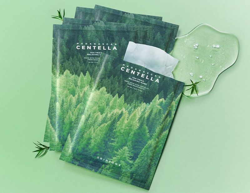 Skin1004 Madagascar Centella Tea-Trica Pore Minimizing Mask