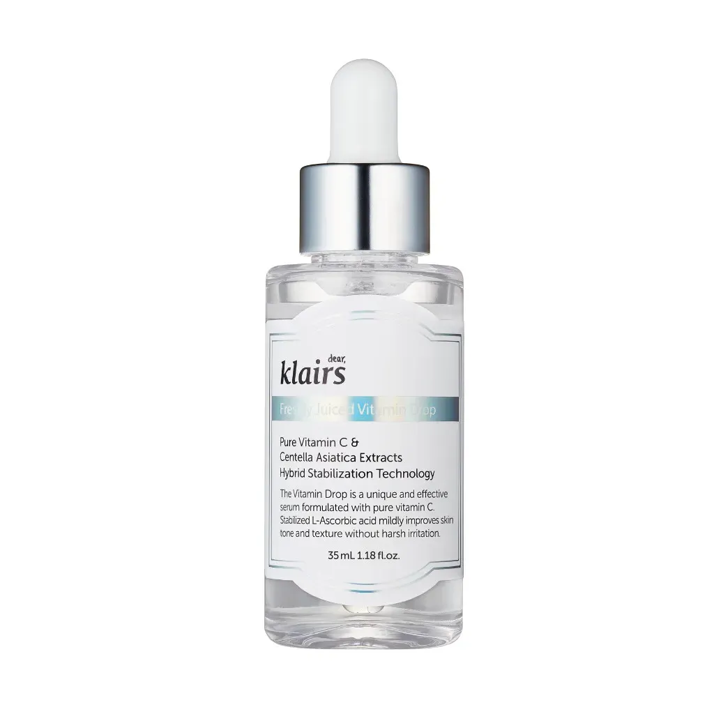 Tinh chất dưỡng sáng Klairs Freshly Juiced Vitamin Drop hỗ trợ cải thiện vết thâm, làm đều màu 35ml