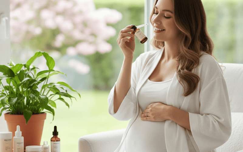 Cơ thể mẹ bầu trở nên nhạy cảm hơn nên việc lựa chọn mỹ phẩm cần được cân nhắc kỹ lưỡng