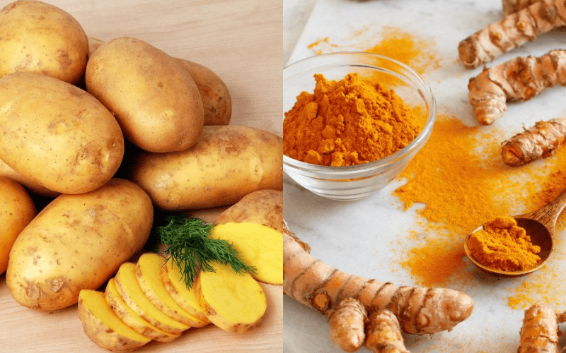 Nghệ nổi tiếng với khả năng làm mờ vết thâm, sẹo và tăng sức đề kháng cho da