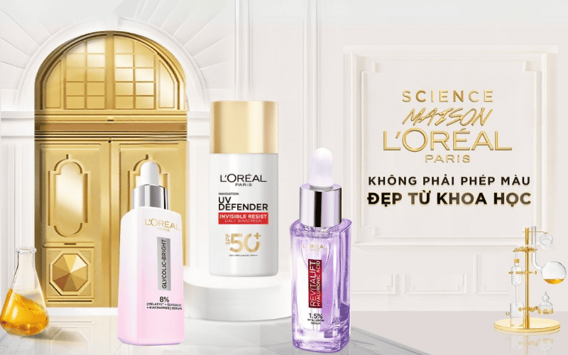 L’Oréal Paris là thương hiệu mỹ phẩm lâu đời của Pháp, được thành lập vào năm 1909