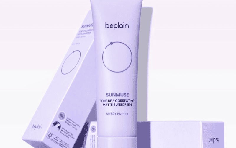 Kem chống nắng Beplain Sunmuse Tone Up & Correcting Matte Sunscreen SPF50+ PA++++