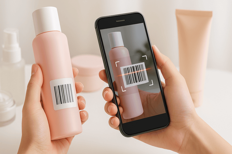 Ứng dụng check mã vạch mỹ phẩm hỗ trợ phân biệt hàng thật với hàng kém chất lượng một cách nhanh chóng
