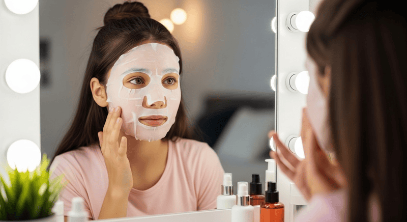 Bạn có thể bắt đầu sử dụng mặt nạ từ khoảng 14 - 15 tuổi