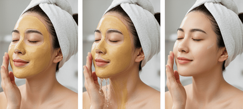 Kết hợp với các nguyên liệu khác, công thức mặt nạ bột cam thảo sẽ giúp làn da bạn trở nên sạch thoáng, giảm viêm và cải thiện tình trạng mụn