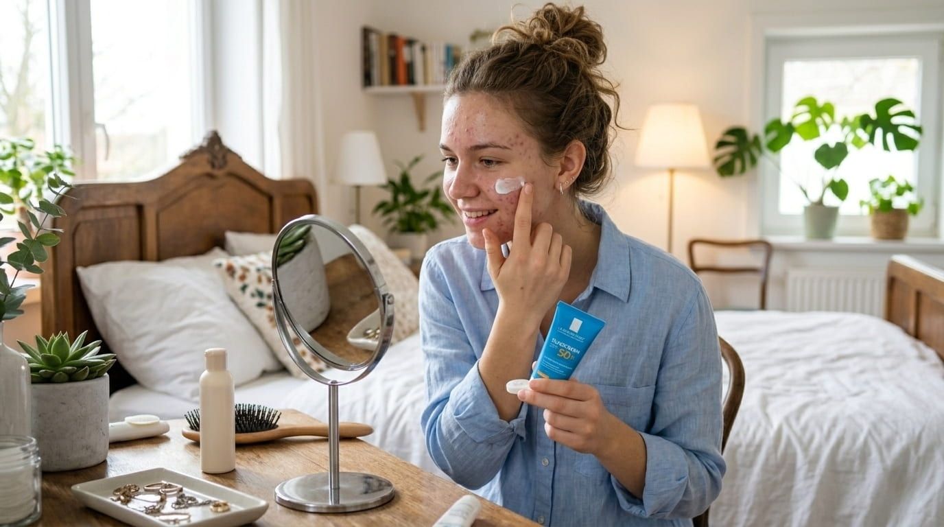 Các bước skincare cho da dầu mụn ban ngày đúng chuẩn