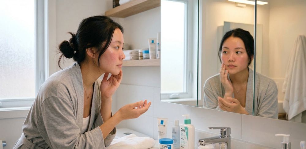 Cách phân biệt loại da sau bước làm sạch