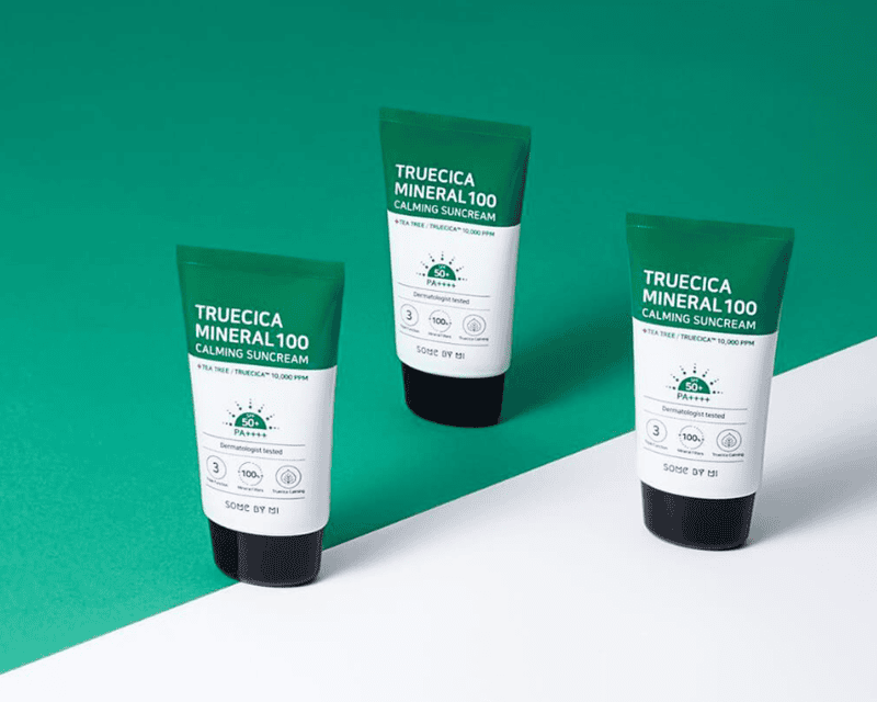 Truecica Mineral 100 Calming Suncream SPF50+ PA++++ được thiết kế đặc biệt để đáp ứng nhu cầu của những làn da dễ kích ứng, có xu hướng nổi mụn