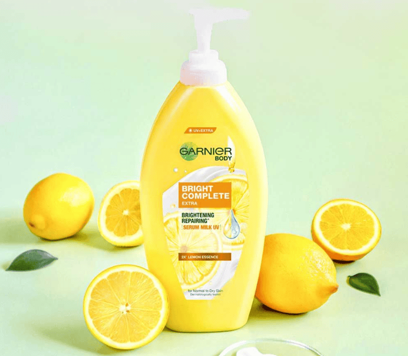 Garnier Body Bright Extra Lotion là dòng dưỡng thể được phát triển dành cho nhu cầu dưỡng sáng cơ bản, với công thức giàu Vitamin C tinh khiết