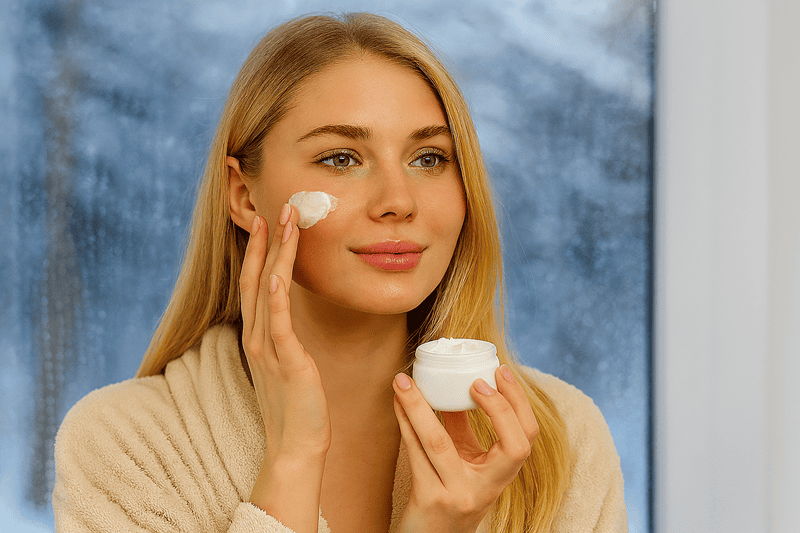 Dưỡng ẩm là bước chăm sóc đặc biệt quan trọng để phục hồi hàng rào bảo vệ, giữ nước cho da cũng như hạn chế các dấu hiệu lão hóa sớm trong thời tiết lạnh