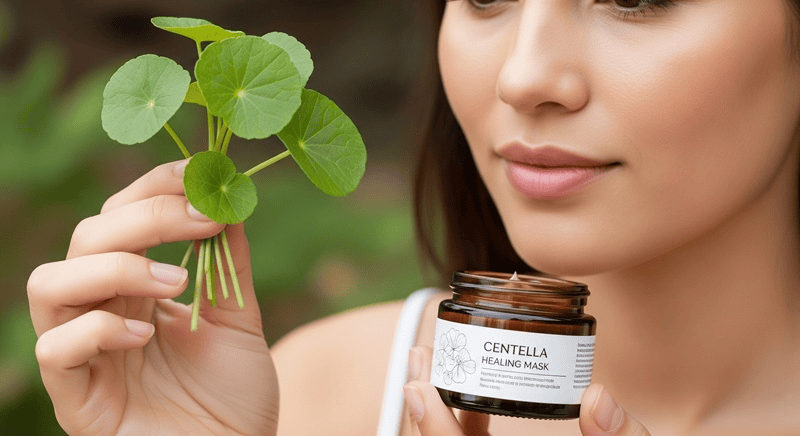 Với cấu trúc chứa nhiều nước và đặc tính làm mát, mặt nạ rau má có tác dụng làm dịu cảm giác nóng rát tại các vùng da viêm