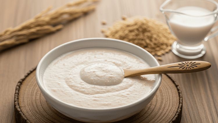 Cám gạo và sữa tươi không đường là công thức dưỡng trắng truyền thống