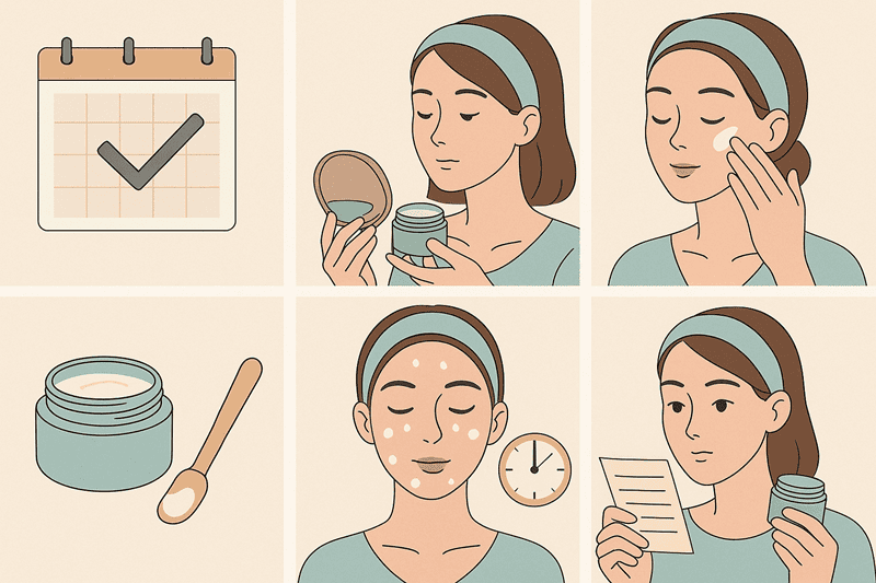 Chỉ nên dùng mặt nạ ngủ 2 - 3 lần mỗi tuần, tùy loại da và hướng dẫn của sản phẩm, tránh lạm dụng khiến da bị “quá tải” dưỡng chất