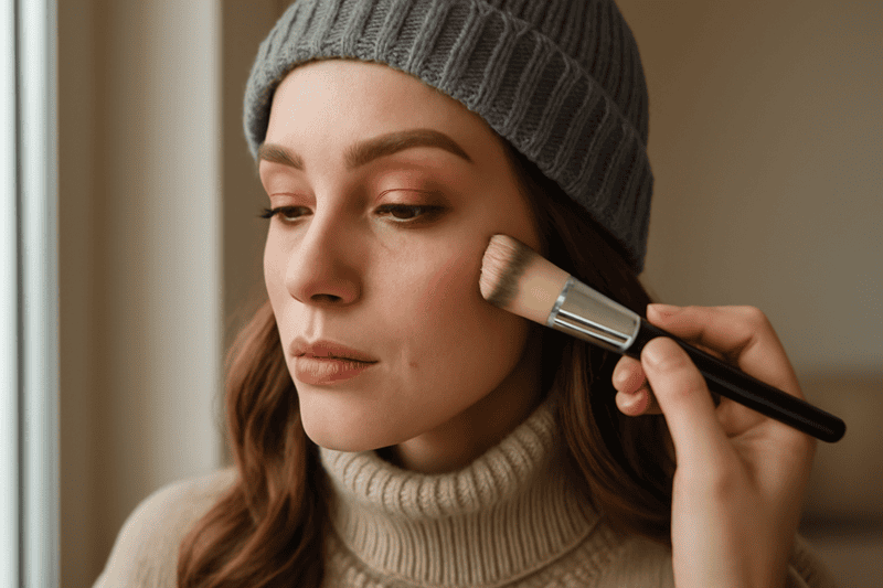 Vào mùa đông, da dễ bị khô và bong tróc do một số yếu tố tác động