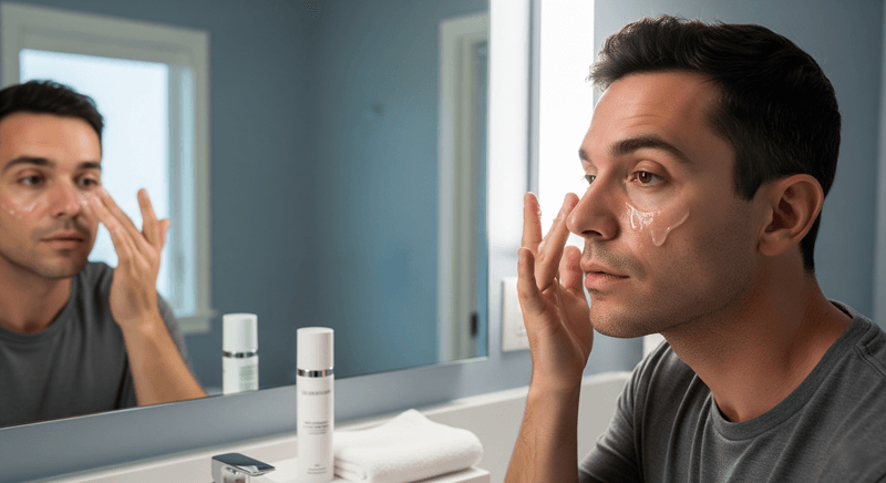 Bạn nên tìm các sản phẩm kem dưỡng ẩm dạng gel, lotion mỏng nhẹ, có ghi chú "oil-free"