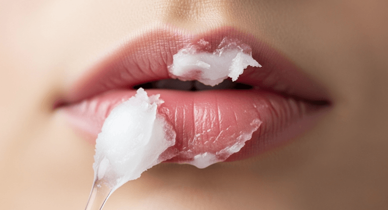 Thành phần giàu vitamin E và khả năng cấp ẩm cao, dầu giúp giữ cho đôi môi luôn mềm mại