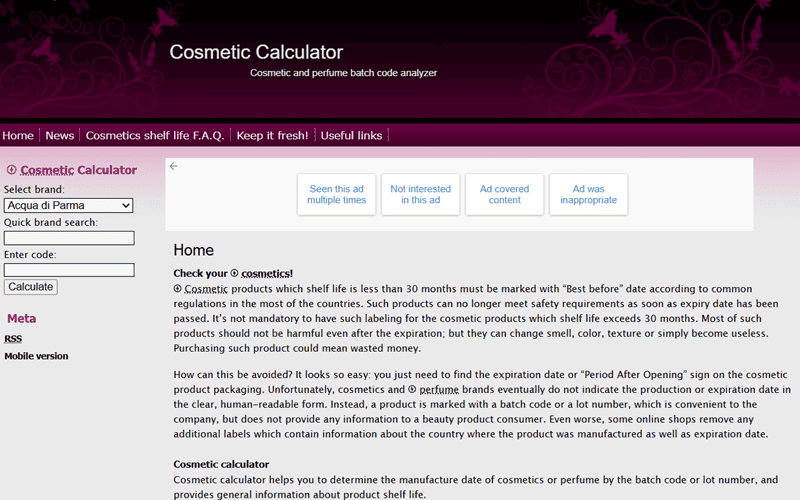 Checkcosmetic.net là một trong những web check hạn sử dụng mỹ phẩm uy tín nhất