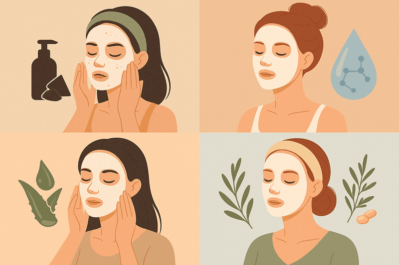 Tùy thuộc vào nhu cầu hay tình trạng da, bạn nên chọn mặt nạ với tần suất sử dụng phù hợp