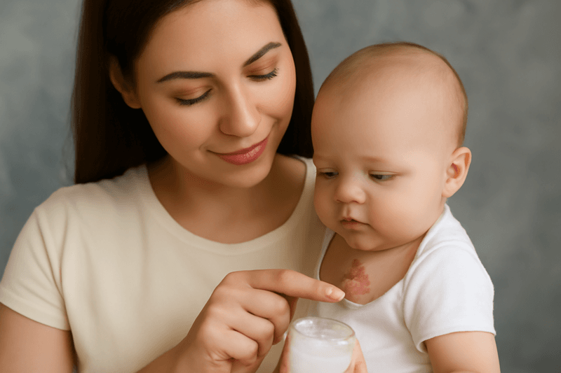 Dầu dừa được coi là an toàn khi sử dụng ngoài da để hỗ trợ điều trị chàm sữa cho hầu hết trẻ sơ sinh