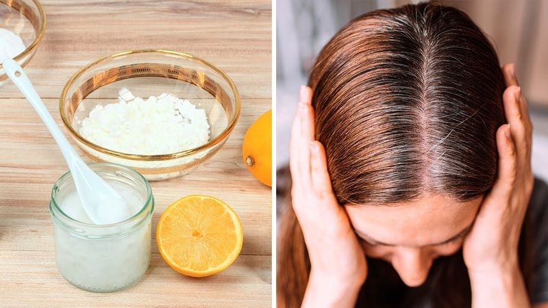Dầu dừa và nước cốt chanh giải pháp ủ tóc lý tưởng cho những ai có da đầu dầu và nhiều gàu
