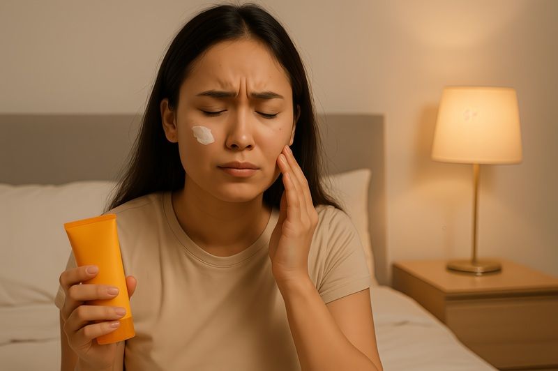 Việc thoa kem chống nắng vào ban đêm là lãng phí sản phẩm, không mang lại lợi ích gì cho da