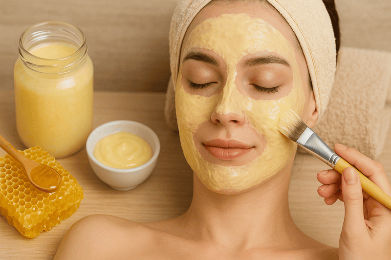 Bạn không nên đắp mặt nạ sữa ong chúa hàng ngày