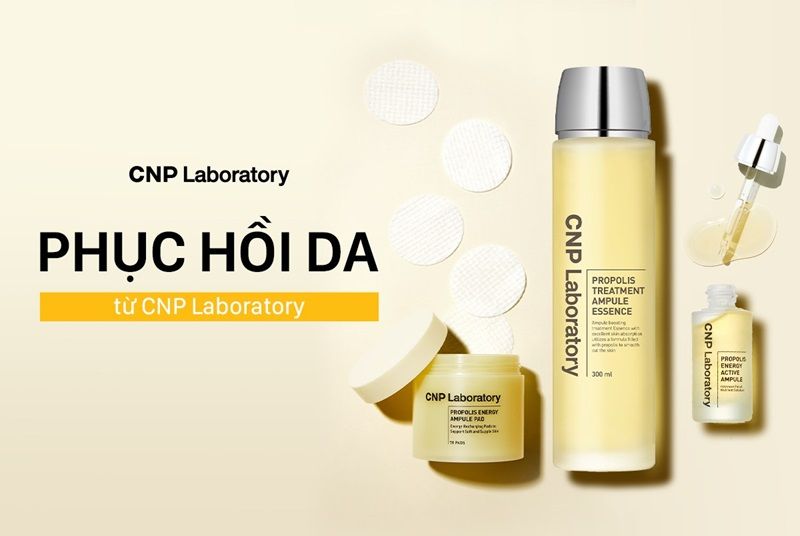 CNP nổi bật với các dòng sản phẩm chứa keo ong, thành phần giàu đặc tính kháng viêm và phục hồi