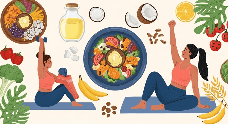 Bạn cần kết hợp sử dụng dầu dừa với chế độ sinh hoạt, ăn uống lành mạnh