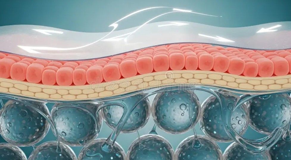 Cấu trúc hàng rào bảo vệ da như một bức tường “gạch và vữa”