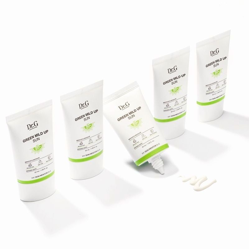 Kem Chống Nắng Dr.G Green Mild Up Sun+ Dịu Nhẹ, Bảo Vệ Da Nhạy Cảm 50ml