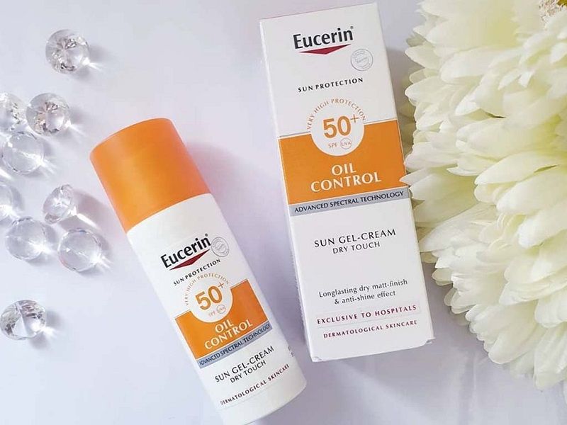 Kem Chống Nắng Eucerin Sun Gel Cream Oil Control Dry Touch SPF 50+