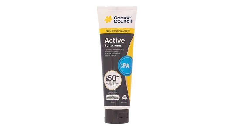 Cancer Council Active Sunscreen là sản phẩm tập trung vào khả năng bảo vệ da chuyên sâu