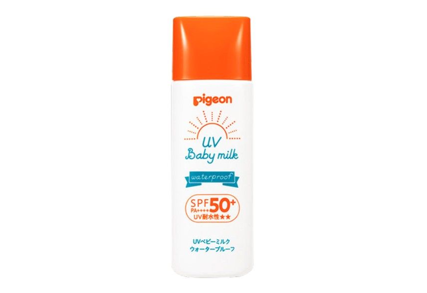 Kem chống nắng cho bé Pigeon UV Baby Milk SPF 50 PA++++