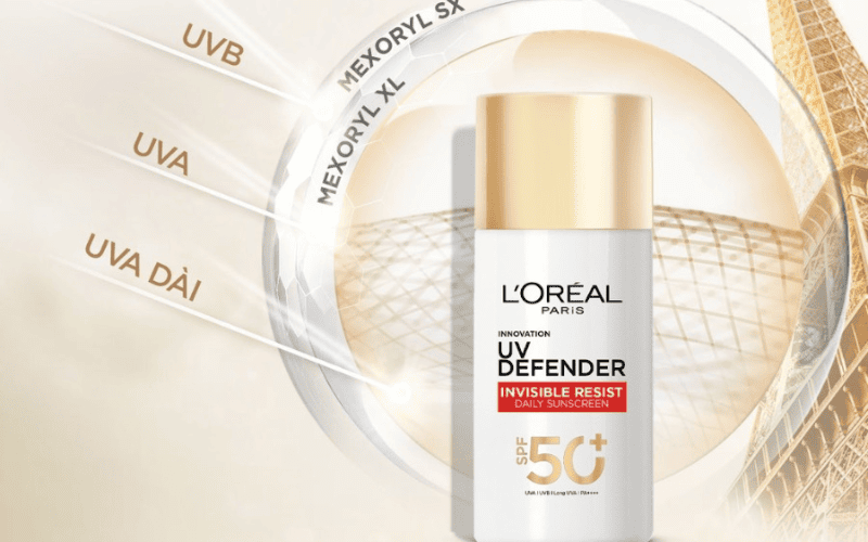 Kem Chống Nắng L'Oréal Paris UV Defender UV Serum Protector SPF50+ PA++++