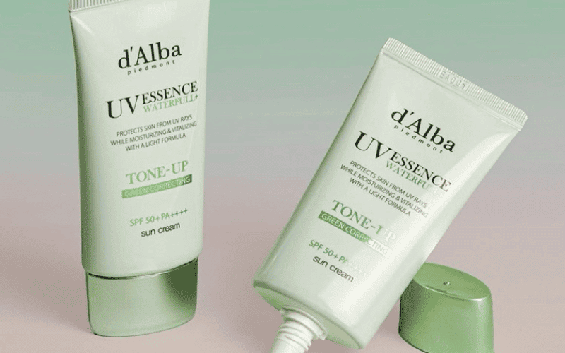 Kem Chống Nắng d'Alba Clean Tea Tree Liposome Tone-Up