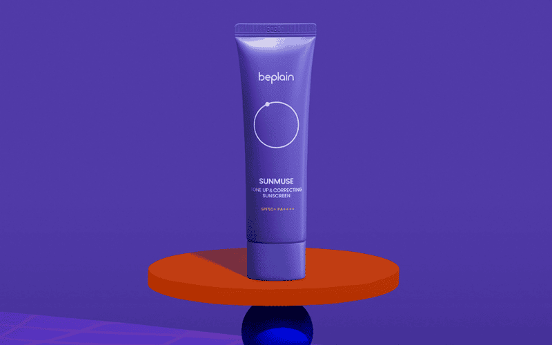 Kem Chống Nắng Nâng Tone BEPLAIN Sunmuse Tone - Up & Correcting