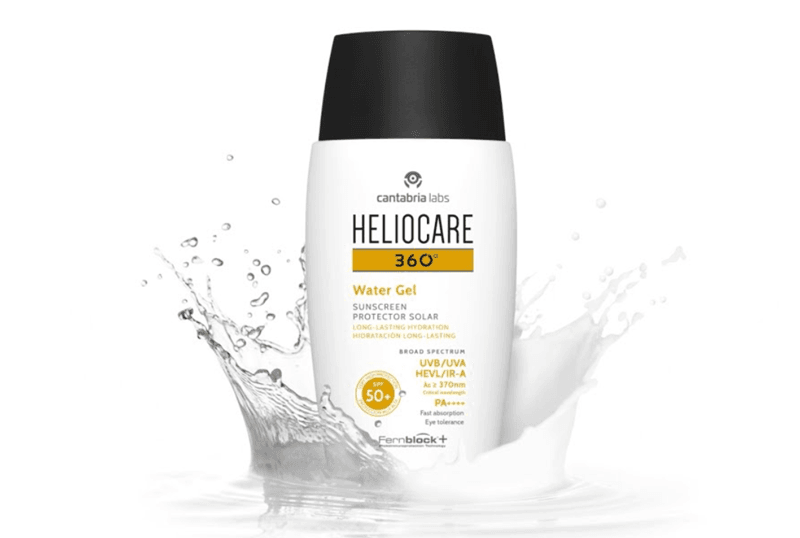 Trong thời tiết nóng ẩm, kem chống nắng dạng gel nước như Heliocare 360° Water Gel Sunscreen SPF 50+ sẽ mang lại cảm giác dễ chịu