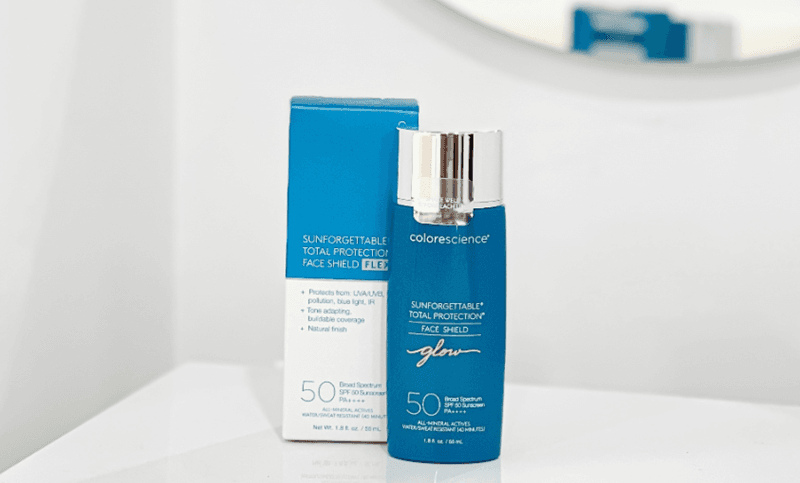 Colorescience Sunforgettable Total Protection Face Shield SPF 50 là sản phẩm chống nắng cao cấp kết hợp chống ô nhiễm cùng ánh sáng xanh