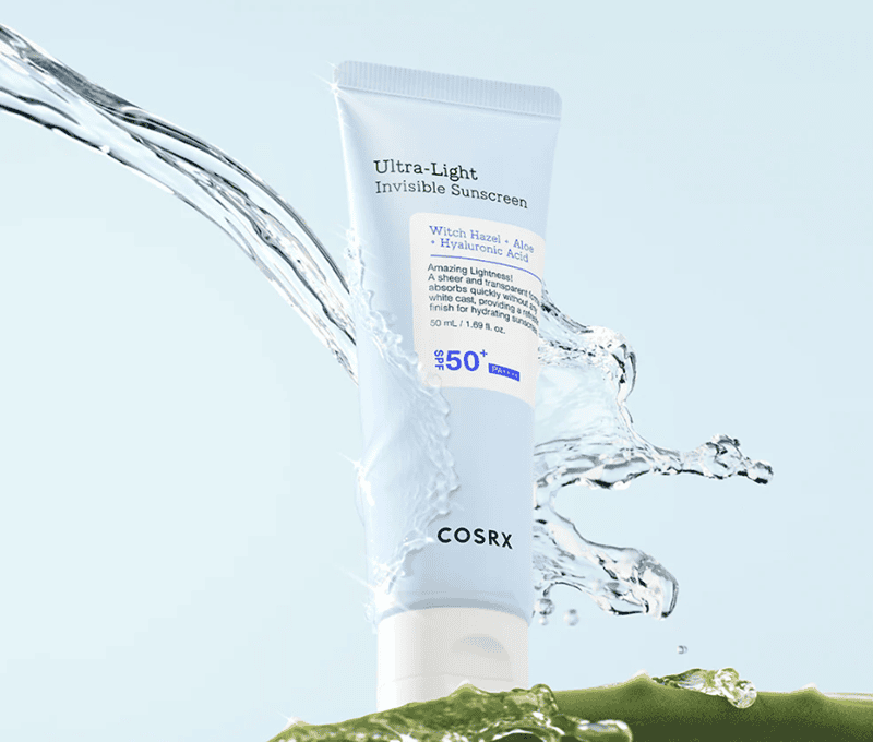 COSRX Ultra-Light Invisible Sunscreen SPF50 PA++++ là một sản phẩm kem chống nắng lý tưởng, phù hợp với mọi tông da và mọi loại da