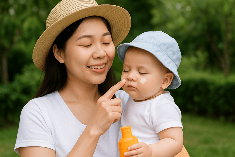 Kem chống nắng giúp hạn chế tác động của tia UV, yếu tố chính khiến tình trạng nám ngày càng nghiêm trọng