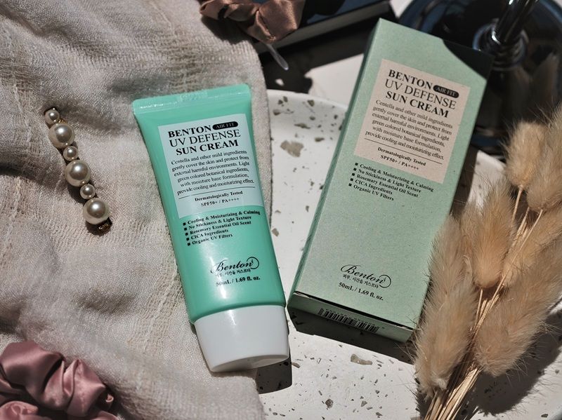 Benton Air Fit là kem chống nắng lý tưởng cho làn da khô cần được làm dịu và phục hồi các nốt mẩn đỏ