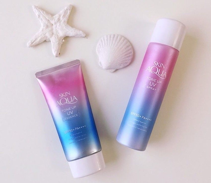 Skin Aqua Tone Up là kem chống nắng phổ rộng được ưa chuộng