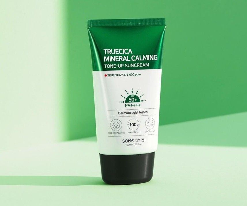 Some By Mi Truecica Mineral Calming Tone-up Suncream SPF 50+ PA++++