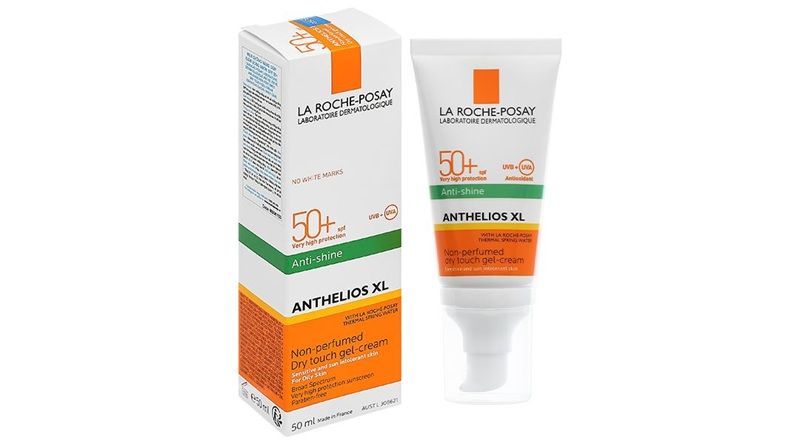  La Roche-Posay đã tạo ra Anthelios XL Gel-Cream Dry Touch SPF 50+ PA++++, một loại kem chống nắng phổ rộng giúp kiểm soát dầu thừa và mồ hôi vượt trội