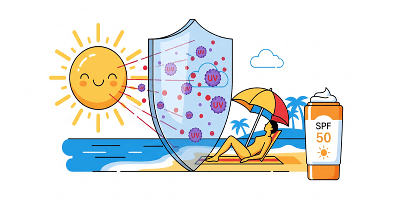 Việc sử dụng kem chống nắng có chỉ số SPF phù hợp là một biện pháp thiết yếu để bảo vệ da toàn diện