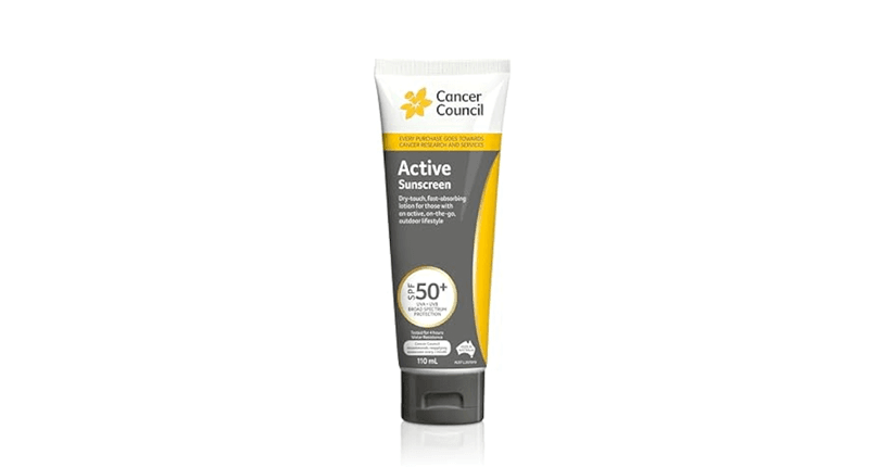 Cancer Council Active là dòng sản phẩm có độ uy tín cao, được kiểm nghiệm để chống chọi với khí hậu nắng nóng khắc nghiệt