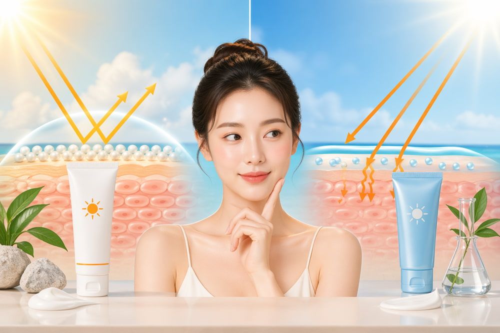 Trên thị trường còn xuất hiện kem chống nắng lai vật lý và hóa học