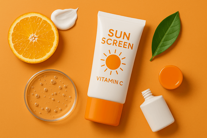 Với đặc tính kháng viêm, Vitamin C có thể làm dịu tình trạng da bị mẩn đỏ, kích ứng nhẹ